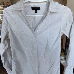 Banana Republic Tailored Fit Pinstripe Shirt